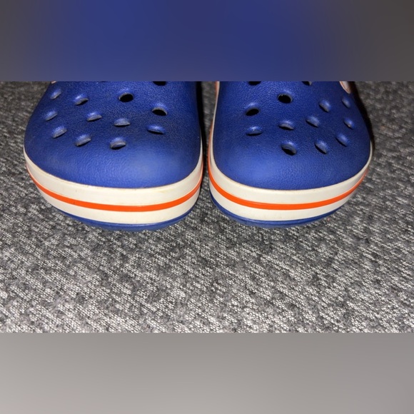 Crocs Kids Blue Clogs - Picture 2 of 6